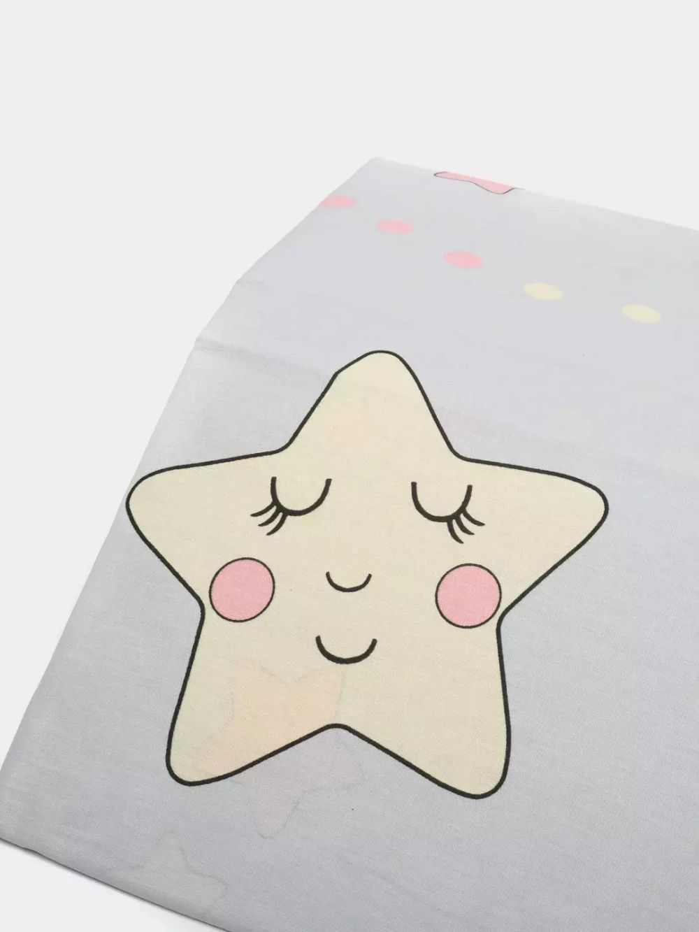 Постельное белье Сказка "Спящие звезды/Спящие звезды (компаньон)" 1,5-сп Наволочка 50х70 см 1 шт Простынь 150х215 см Пододеяльник 145х215 см, перкаль