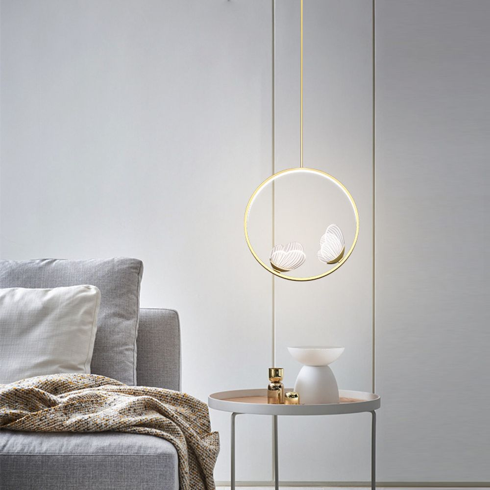 Подвесной светильник BABETTA RING 1 brass 4000К