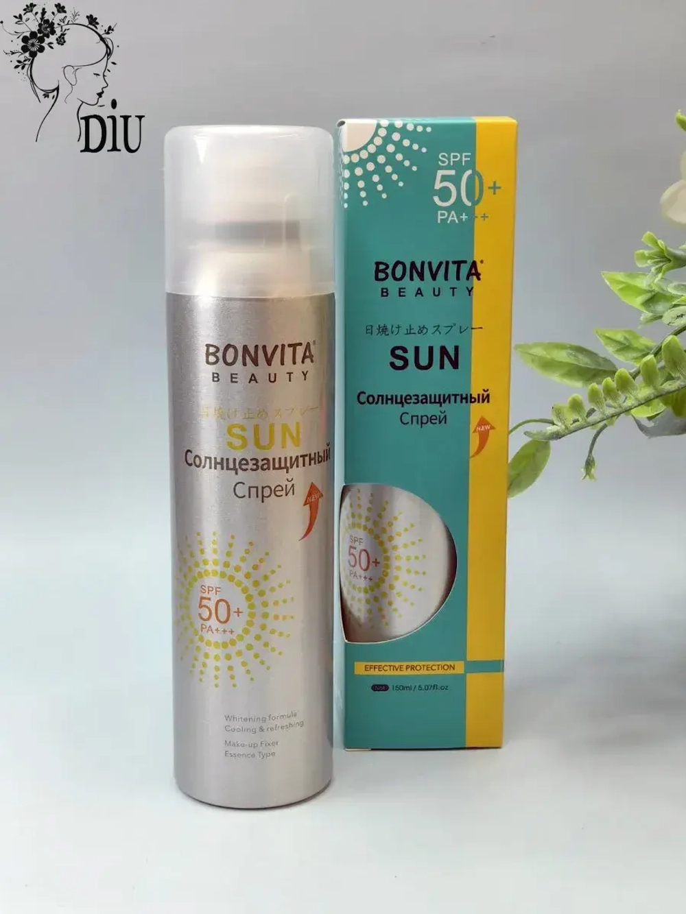 Солнцезащитный спрей для лица тела СПФ 50 spf50