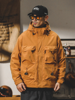 Американская функциональная куртка с капюшоном и множественными накладными карманами