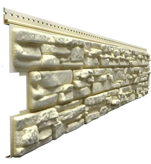 Сайдинг LUX под камень, Rocky, кешью Döcke (Деке)