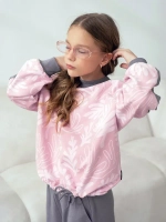 Костюм для девочки на осень, свитшот и штаны