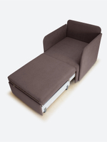 Кресло-кровать "Миник" с подлокотниками Dream Chocolate купон Котенок в клубках