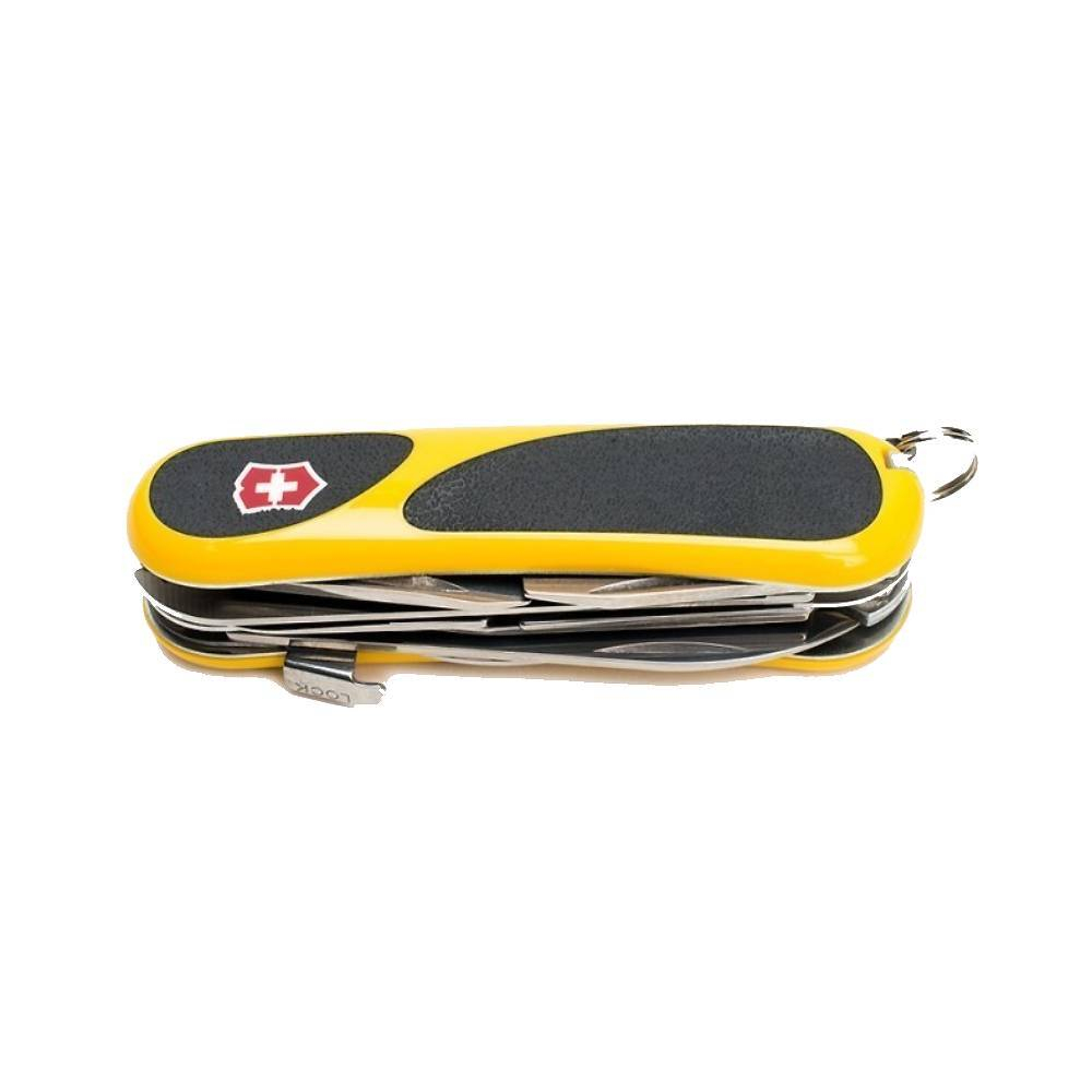 Нож перочинный Victorinox EvoGrip S18 (2.4913.SC8) 85мм 15функц. желтый/черный карт.коробка