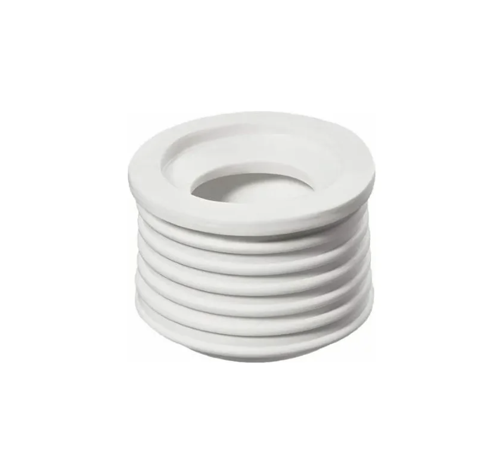 Манжета d 25x40 сантехническая, канализационная, трехлепестковая, белая