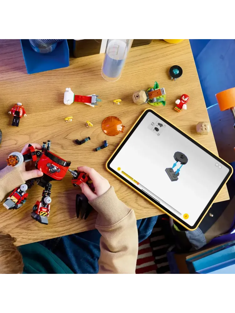 Конструктор Sonic 77005 Наклз против робота и Эггмана