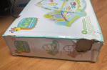 Игровой развивающий коврик для малышей Small Garden арт. 8869B, голубой