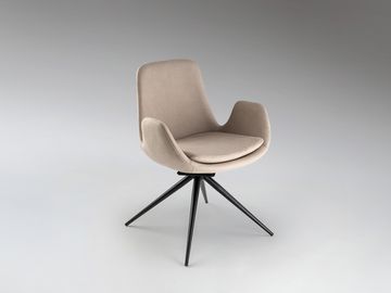 Zuna Кресло поворотное бежевое