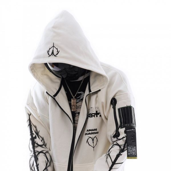 Худи «Citadel» Zip Milk - фото 3