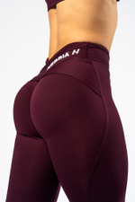 Леггинсы V-shaping Belt Leggings STRONG BEAUTY 425 Бордовые