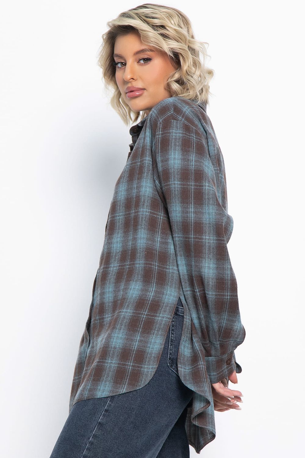 Рубашка Дэлли (шоколад) Б15108-7М LT Collection