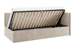 Кровать тахта с подъемным механизмом Твикс 900*2000 (велюр) МФ Мебельсон, г. Ижевск