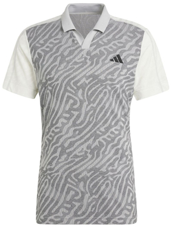 Мужское теннисное поло Adidas Tennis Airchill Pro Freelift Poloshirt - серый