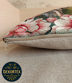 Декоративная гобеленовая наволочка для интерьерной подушки Старый город 68х47