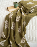 Плед Crimson Sofa Shawl Olive 200 × 250 см 130220336 Иран