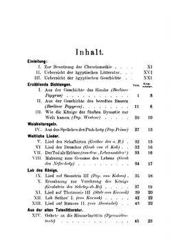 Aegyptische Chrestomathie. Zum Gebrauch Auf Universitäten Und Zum Selbstunterricht | Adolf Erman