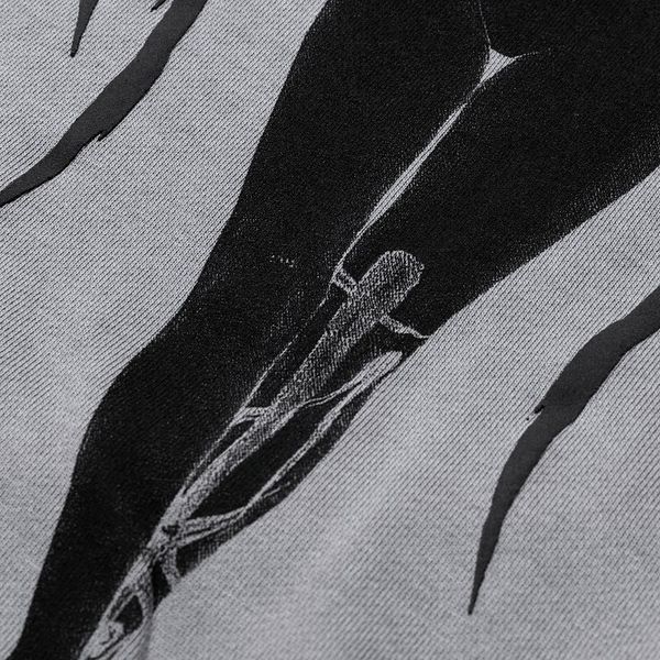 Худи «Grime» Garment-Dyed Distressed Hoodie - фото 8