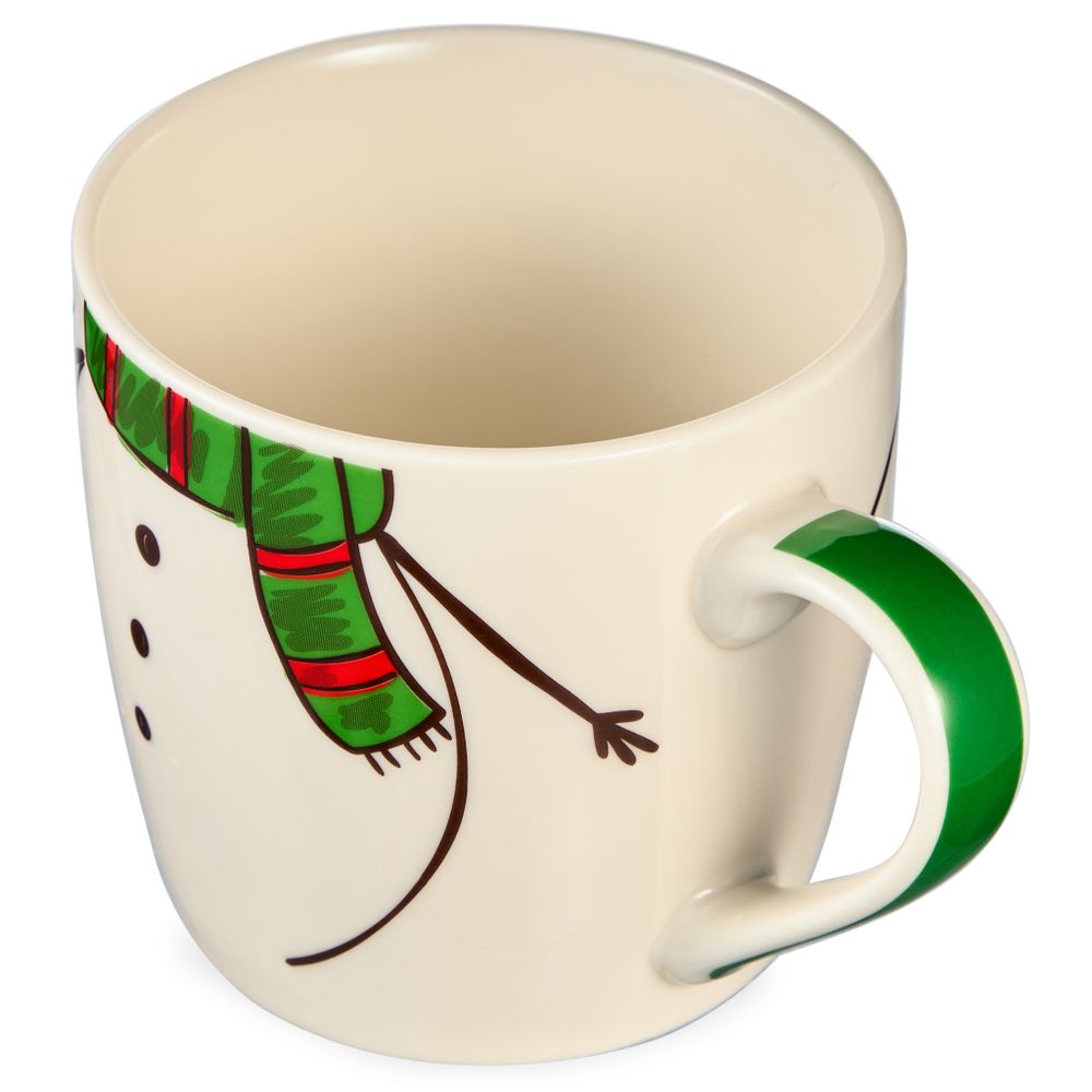 НАБОР ПОСУДЫ LEFARD "СНЕГОВИК" 2 ПР. (КРУЖКА 360МЛ, САЛАТНИК 500МЛ)