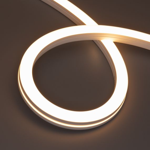 Светодиодная лента герметичная MOONLIGHT-SIDE-X280-20x20mm 24V Warm2700 (10 W/m, IP67, 15m, wire x1) Arlight 044252
