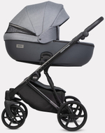Детская коляска Riko Basic Montana Plus 3 в 1 40 Graphite (графит+серый)