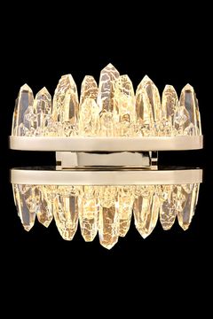 Бра LED 17W 3000K/4000K/5500K LE7728/2W Gold золото Lara Leon