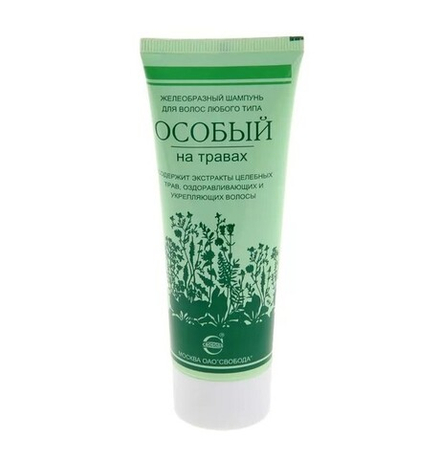 Свобода шампунь особый на травах для всех типов волос 76 г