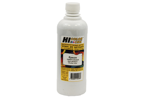 Чернила для Epson универсальные, 0,5л, HI-black, CL.