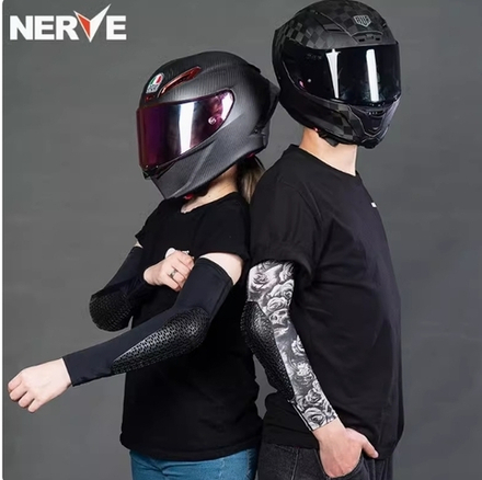 Защита локтей Nerve Ghost black L