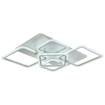 Потолочный светодиодный светильник 8001/4+1 PGD 144W+10W RGB белый с патиной Profit Light