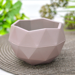 Кашпо Топаз 0,17л, пыльная роза