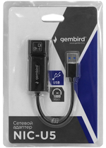 Переходник Gembird USB 3.0 A - RJ-45  NIC-U5