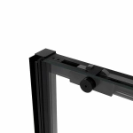 Душевая дверь Vincea Slim Soft VDS-1SS150CLB 150 профиль черный/стекло прозрачное