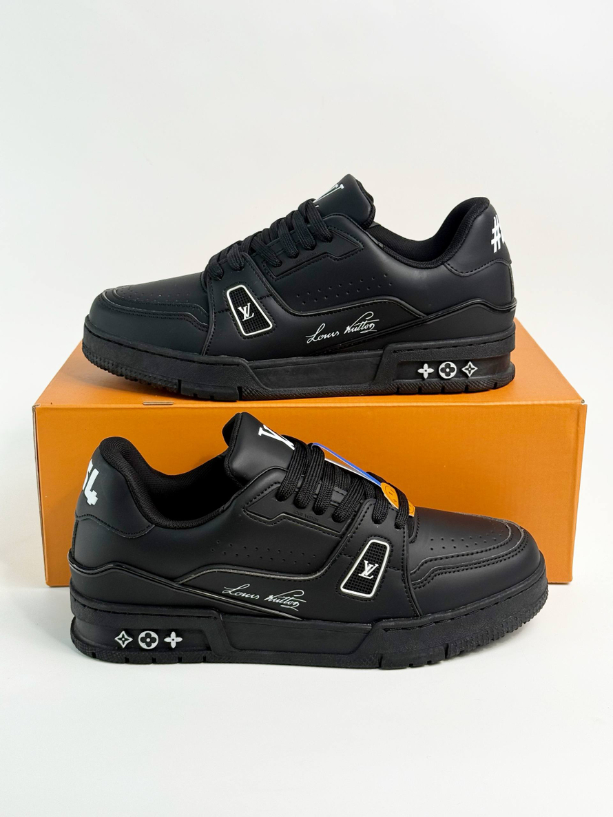 Кроссовки Louis Vuitton #B154 (черн.)