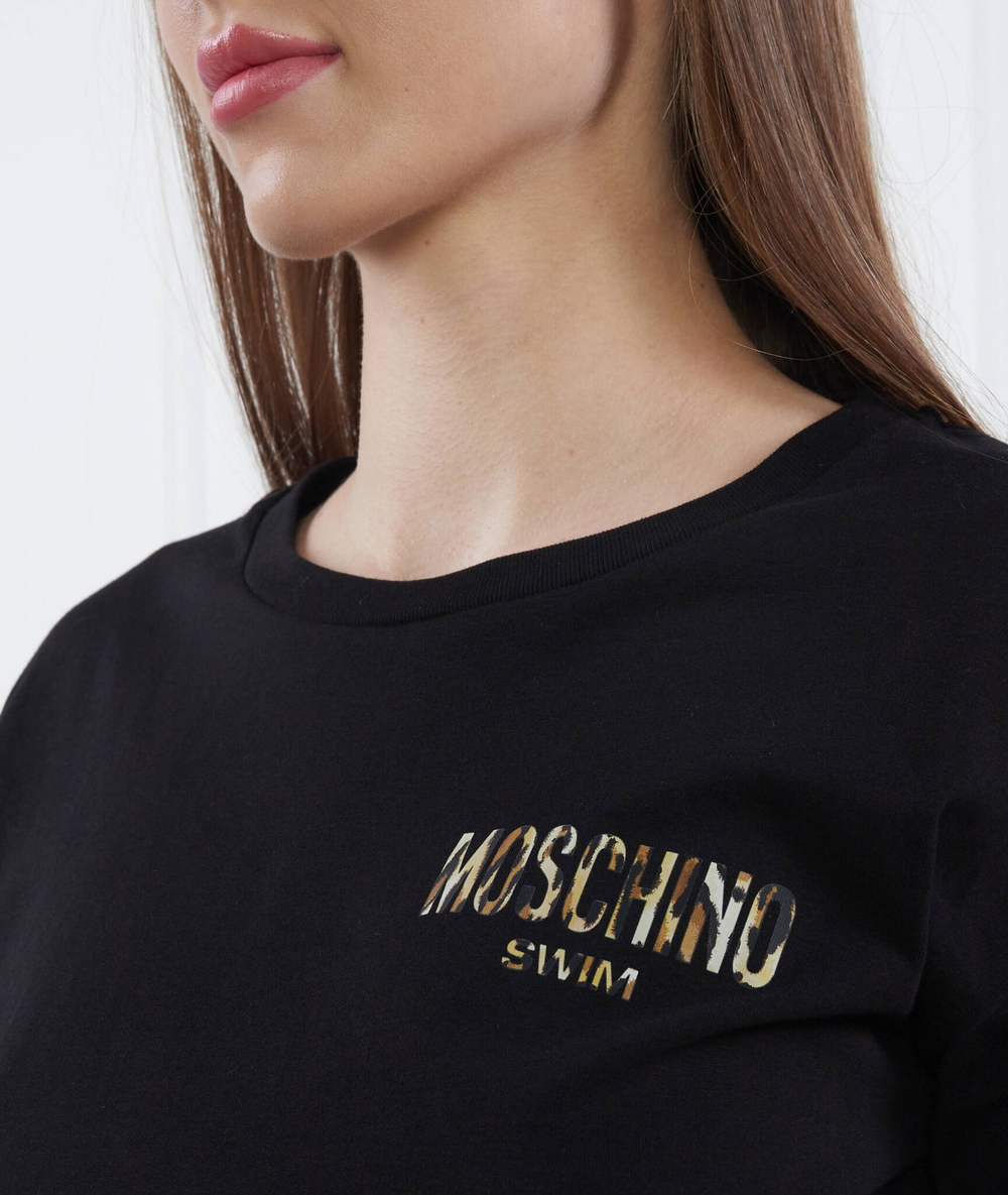 Футболка Moschino Swim - черный(0709 9412)