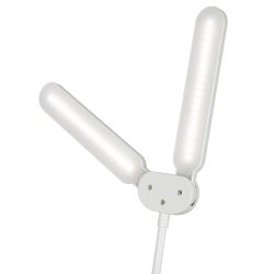 Настольный светильник ЭРА NLED-512-6W-W светодиодный аккумуляторный на прищепке белый