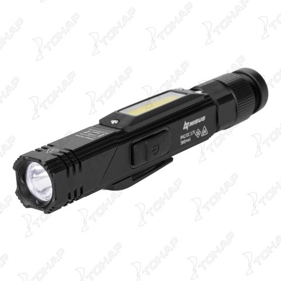 Фонарь многофункциональный 500LM, IP42, USB (N-FR-G19) NISUS