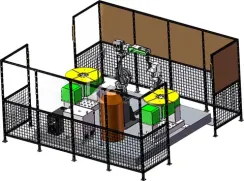 Роботизированные ячейки Locamp с позиционерами