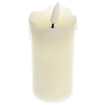 Сувенир с подсветкой «Свеча восковая - Сияние» 5*10 см - облита воском (работает от батареек 2 АА)