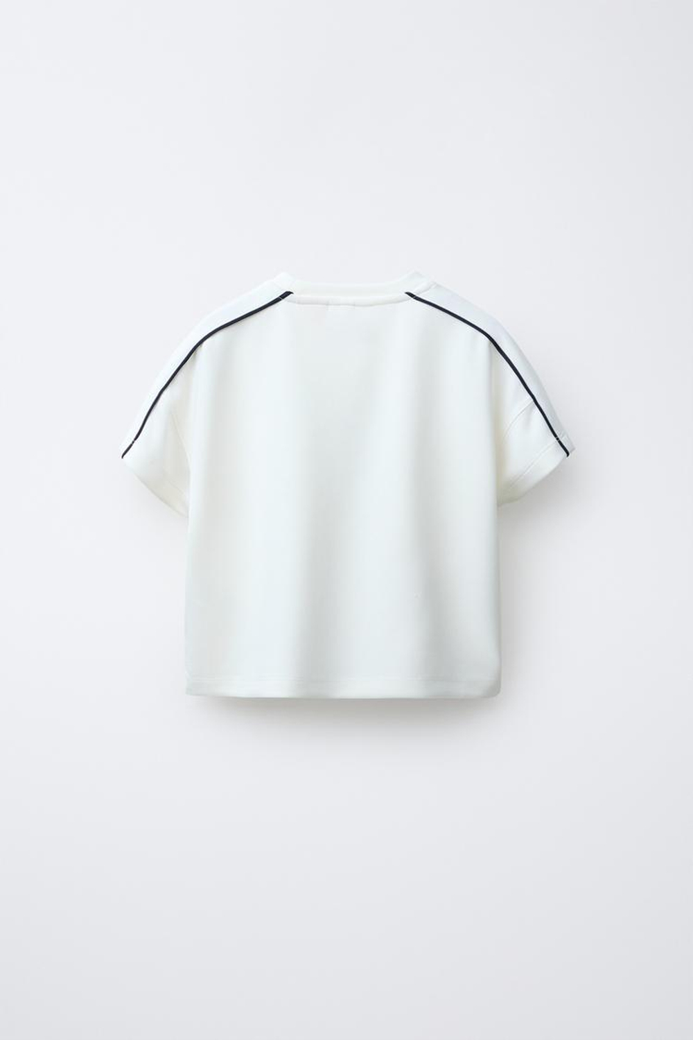 ZARA ФУТБОЛКА С ПРИНТОМ LILO & STITCH © DISNEY, ЭКРЮ