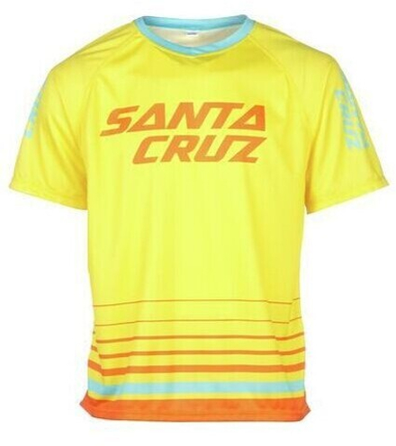 Jersey SANTA CRUZ MTB (желтый) размер М 53.5см. (65-77кг.)