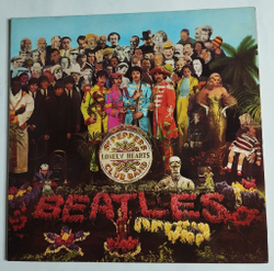 Винтажная виниловая пластинка LP The Beatles Sgt. Peppers Lonely Hearts Club Band (Germany 1973)