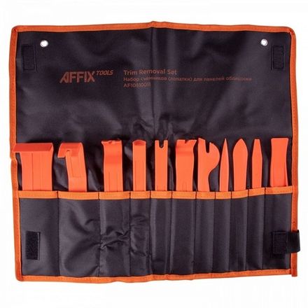 Цена на AFFIX (AF10810011) Набор съемников (лопатки) для панелей облицовки, 11 предметов