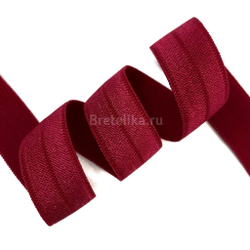 Бейка глянцевая красная 15 мм