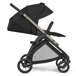 Коляска 3 в 1 Inglesina Electa System Quattro DRW 2025 с подставкой под люльку Upper Black