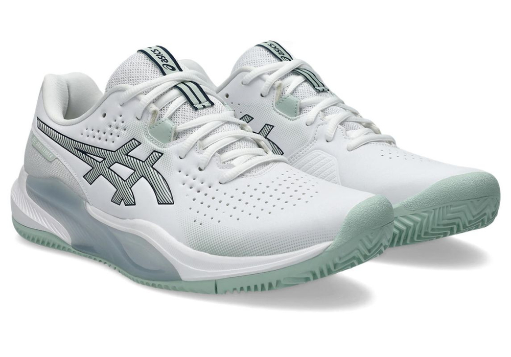 Теннисные кроссовки Asics Gel-Challenger 15 Clay - white/lichen rock