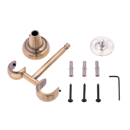 Кронштейн потолочный d25/19 мм, цвет антик