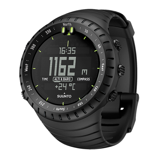 Наручные часы Suunto Core All Black SS014279010
