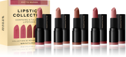 Revolution PRO Lipstick Collection - Набор помад оттенок Matte Nude, 5 szt.