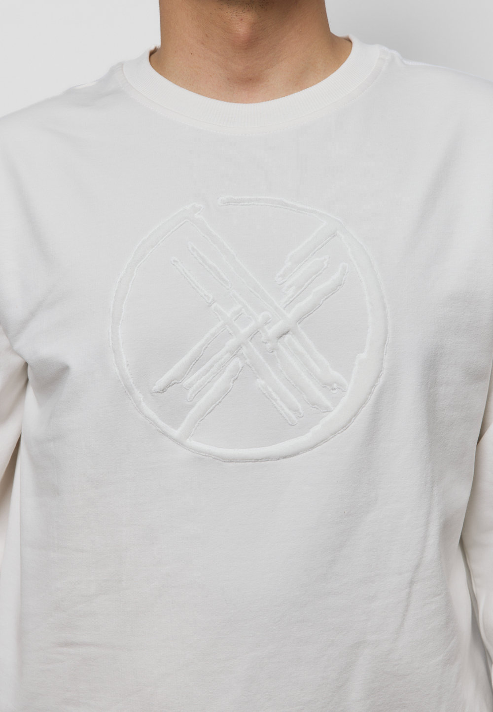 Свитшот SHANYRAQ APPLIQUE WHITE