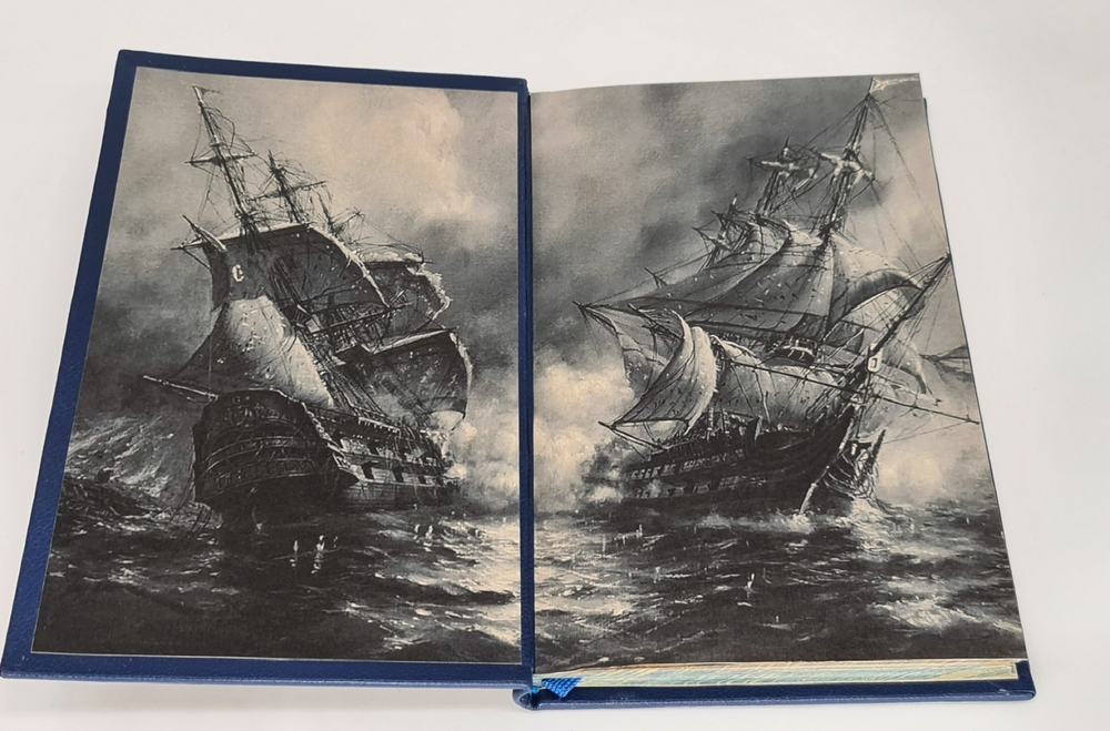 Подарочная книга "Из истории великих русских географических открытий" А. В. Ефимов 1949 г